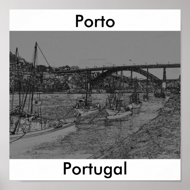 Barcos de Porto Poster (Front)