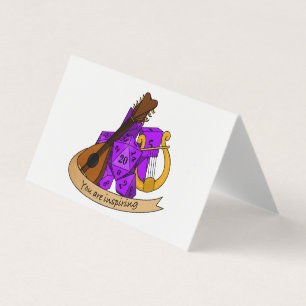 Bard Dice Design