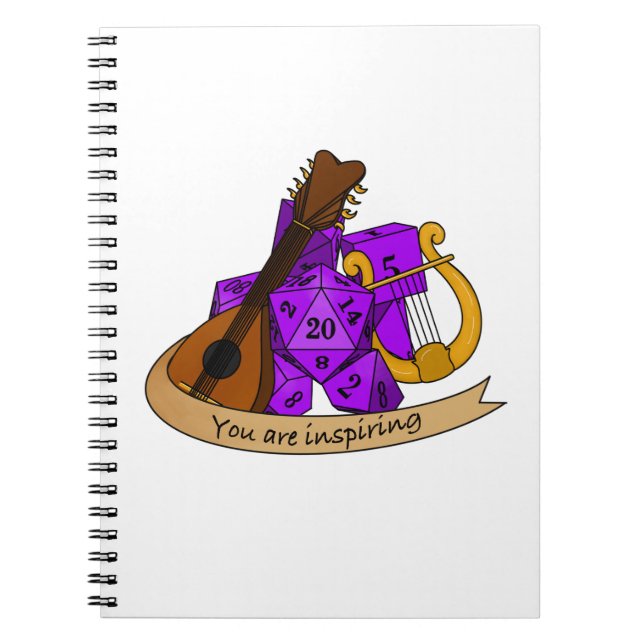 Bard Dice Design Notebook (Front)