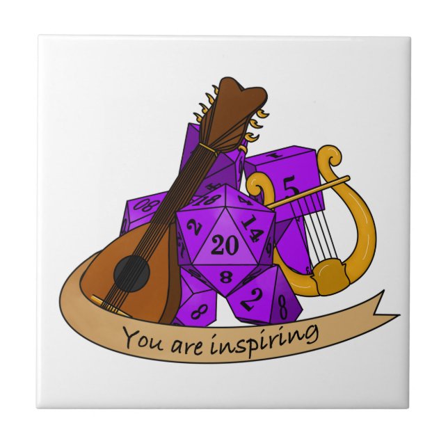 Bard Dice Design Tile (Front)