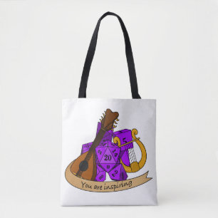 Bard Dice Design Tote Bag