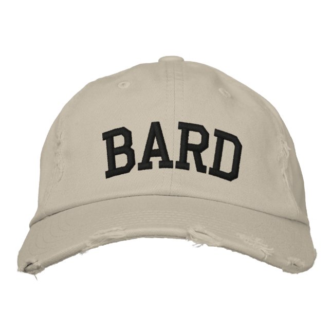 Bard Embroidered Hat (Front)