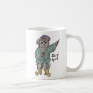 Bard Owl Coffee Mug