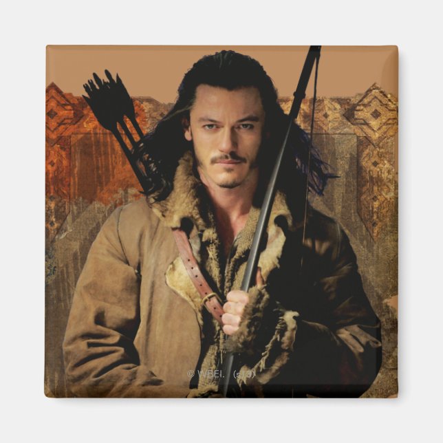 BARD THE BOWMAN™ Framed Graphic Magnet (Front)