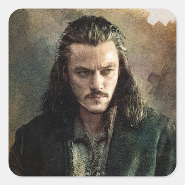 BARD THE BOWMAN™ Graphic Square Sticker (Front)