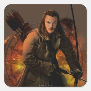 BARD THE BOWMAN™ Graphic Square Sticker