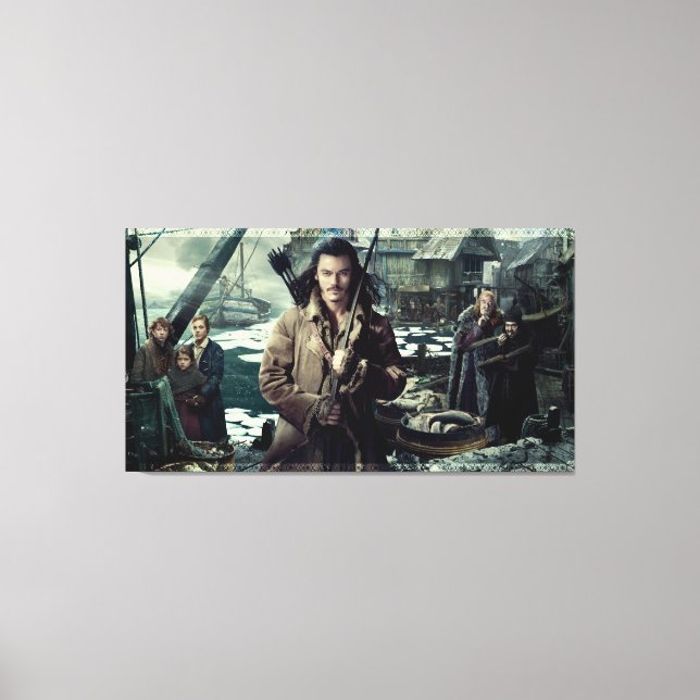 BARD THE BOWMAN™ in Laketown Canvas Print (Front)