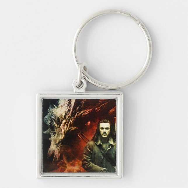 BARD THE BOWMAN™ & Smaug Key Ring (Front)