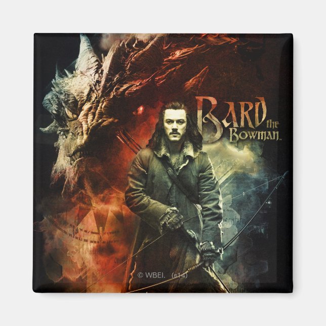 BARD THE BOWMAN™ & Smaug Magnet (Front)
