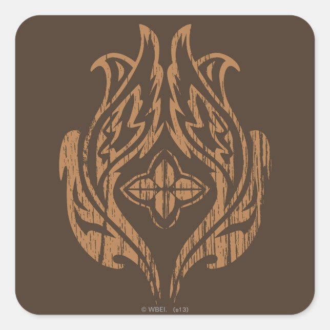 BARD THE BOWMAN™ Symbol Square Sticker (Front)