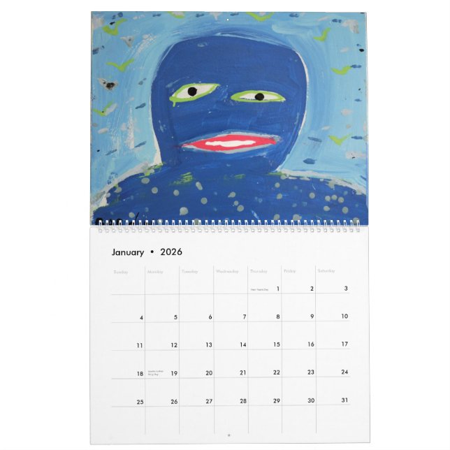 BardinArt 2013 Calendar (Jan 2026)