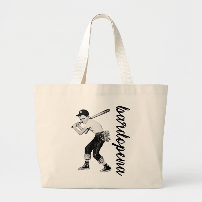 bardo baseball tote (Front)
