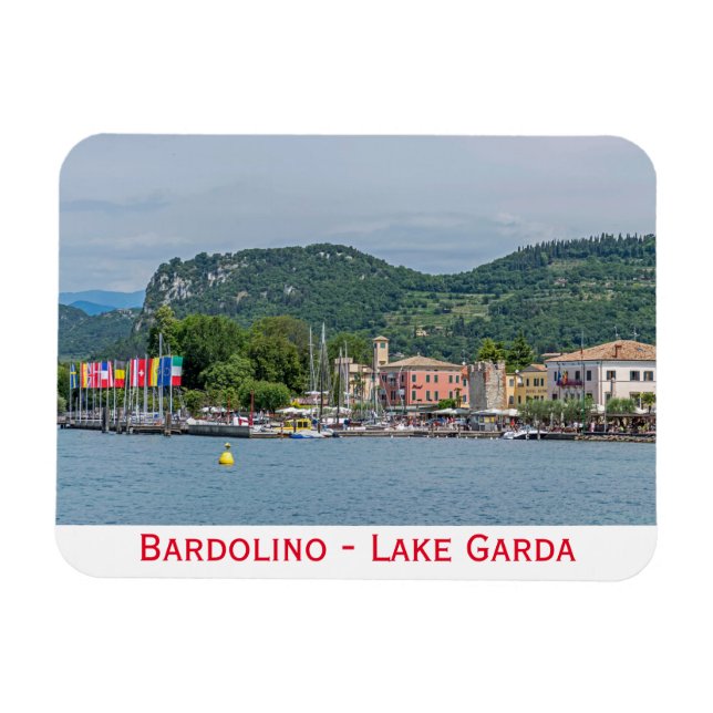 Bardolino, Lake Garda fridge magnet (Horizontal)
