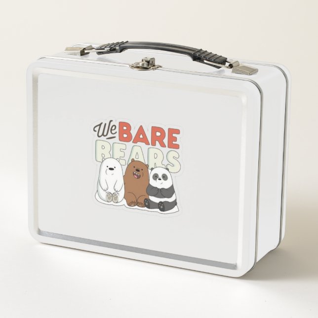bare bears lunch box (Front)