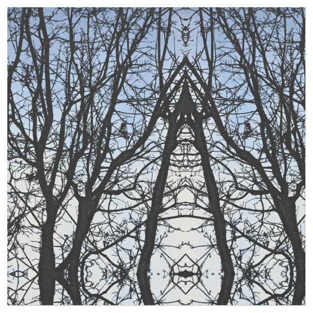 Bare Branches Fabric (Close Up)