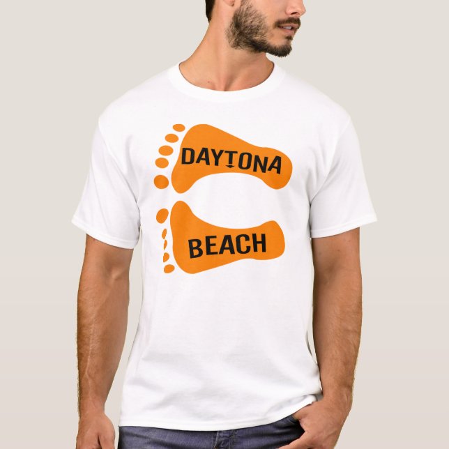 Bare Feet Daytona Beach T-Shirt (Front)