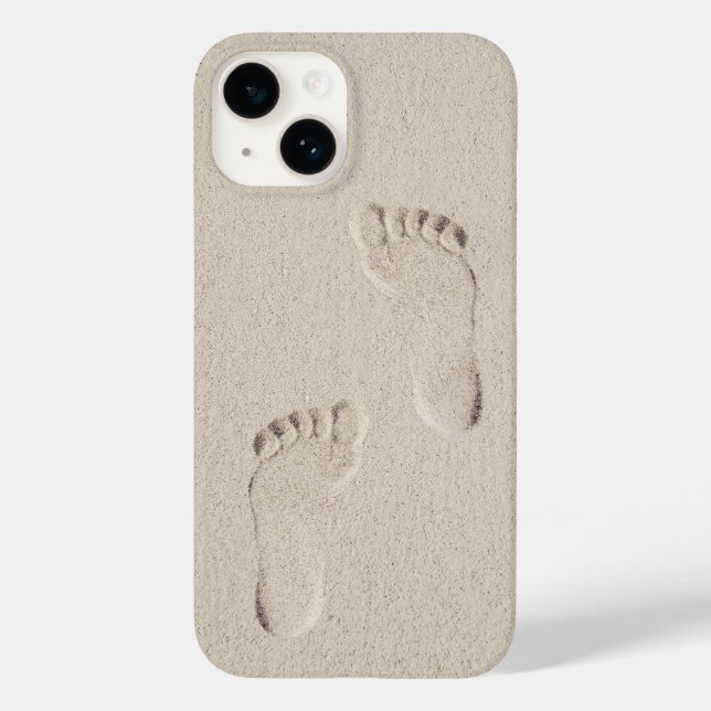 Bare Footprints in Sand  Case-Mate iPhone Case (Back)