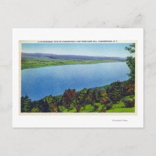 Bare Hill View of Canandaigua Lake Postcard
