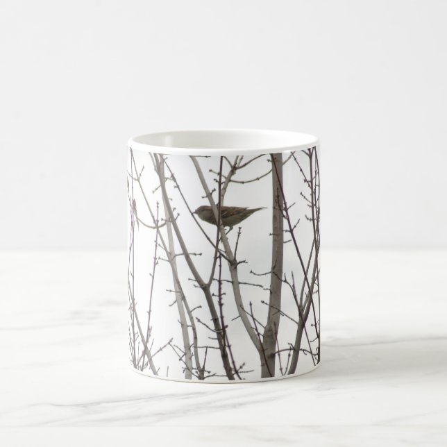 Bare Limb Bird mug (Center)