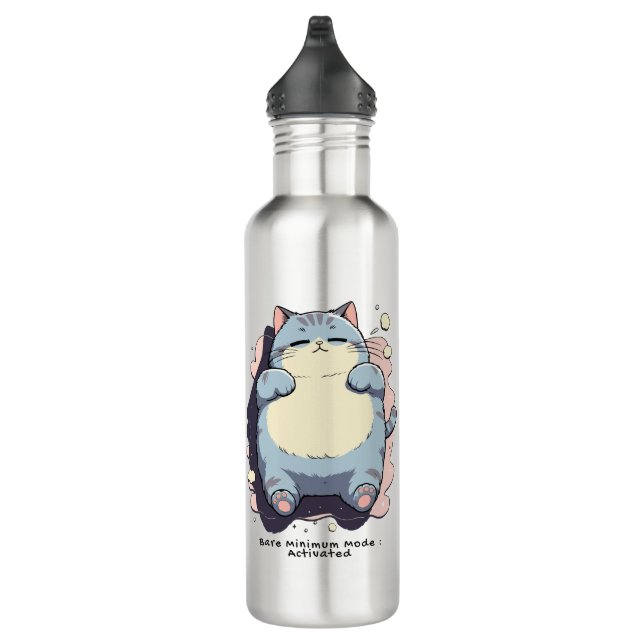 Bare Minimum Mode Activated – Relatable Mood 710 Ml Water Bottle (Right)