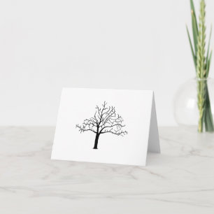 Bare Tree Design Card