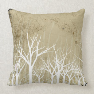 Bare Winter Trees Cushion