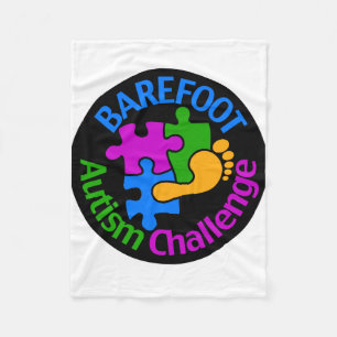 Barefoot Autism Challenge Blanket