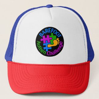 Barefoot Autism Challenge Trucker Hat