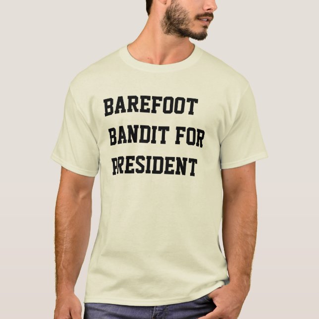 BAREFOOT  BANDIT T-Shirt (Front)