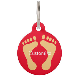 Barefoot Beach Bum Thunder_Cove   Pet Tag