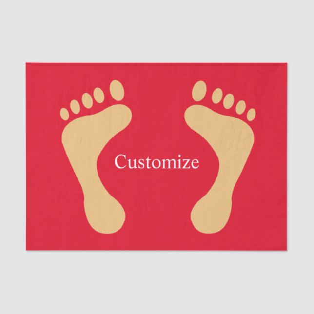 Barefoot Beach Bum Thunder_Cove Tissue Paper (Front)