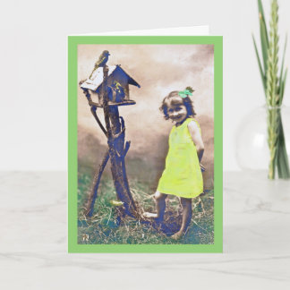 Barefoot Beauty Happy St. Patrick's Day Card