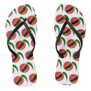 Barefoot Georgia Peaches Flip Flops