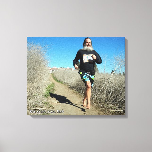 Barefoot Ken Bob art Canvas Print (Front)