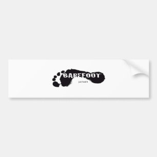 BareFoot Logo Bumper Sticker