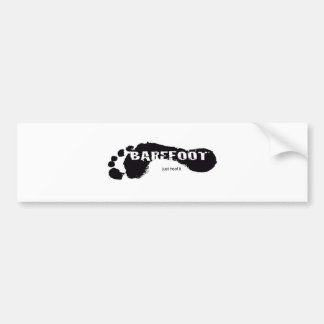 BareFoot Logo Bumper Sticker