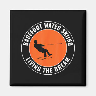 Barefooting barefoot water skiing motorboat water magnet