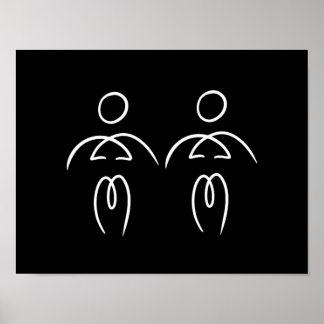 Barelines Man and Man Poster