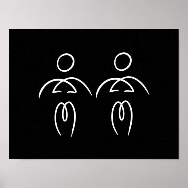 Barelines Man and Man Poster (Front)