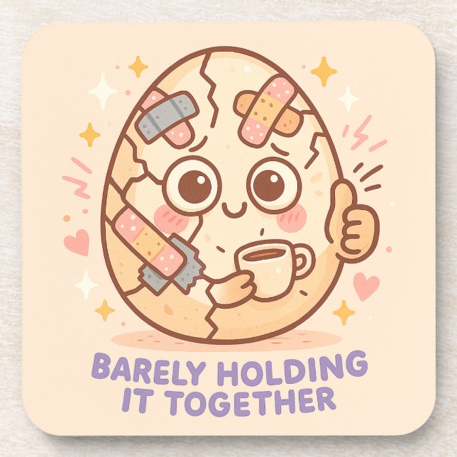 Barely Holding It Together Coaster (Front)