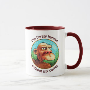 Barely human w/o coffee mug