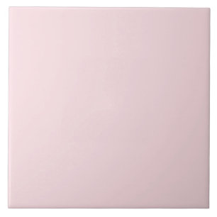 Barely Pink Ceramic Tile. Tile
