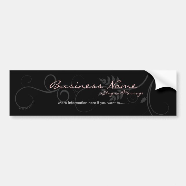 Barely There Vines - Promotional Bumper Sticker (Front)
