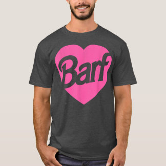 Barf Heart Funny Girls Womens Sarcastic  T-Shirt
