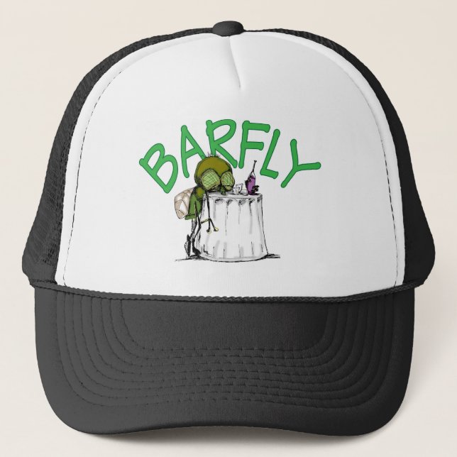 barfly trucker hat (Front)