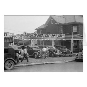 Bargain Used Cars, 1938