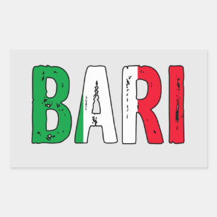 Bari Italy Rectangular Sticker