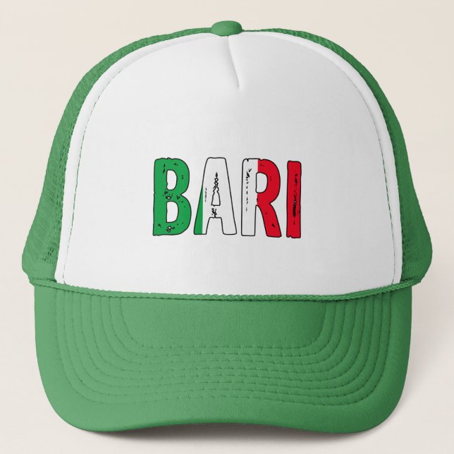 Bari Italy Trucker Hat (Front)