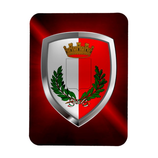 Bari Mettalic Emblem Magnet (Vertical)
