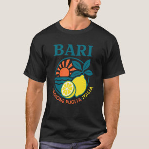 Bari Regione Puglia Italia Lemon Vintage Italy Sum T-Shirt